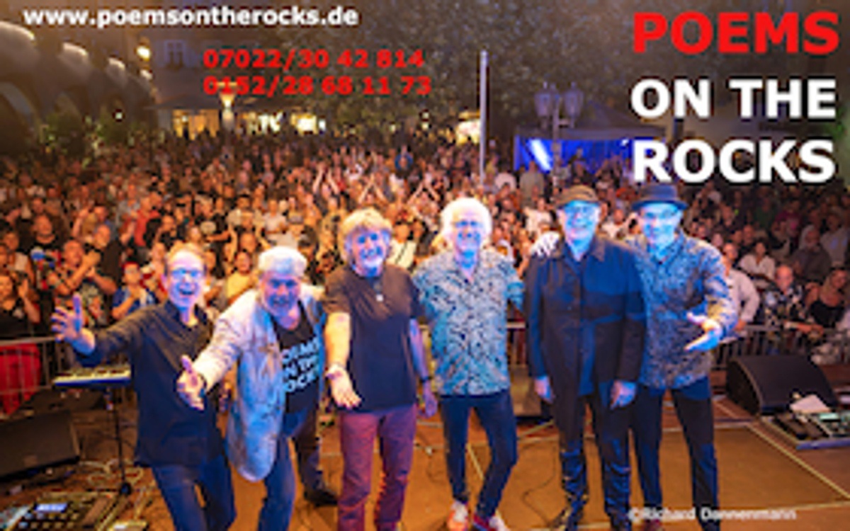 Titelbild der Veranstaltung Poems on the Rocks