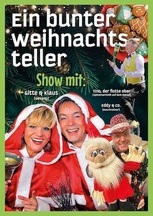 Ein bunter Weihnachtsteller