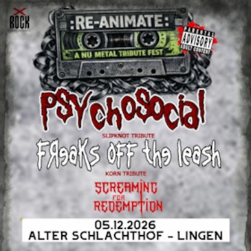 Re-Animate - Nu Metal Tribute Fest