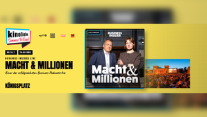 Macht & Millionen — Open-Air-Live-Podcast — Kinoliebe 2026 · LED