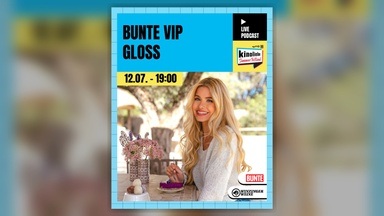 BUNTE VIP GLOSS — Live-Podcast mit Pamela Reif — Kinoliebe 2026 · LED