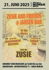 ZUSIE and Friends @Jansen Bar