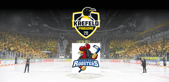 Krefeld Pinguine vs. Iserlohn Roosters - Spieltag 21