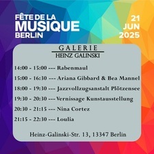 Fête de la Musique 2025 - Galerie Heinz Galinski