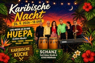 Karibischer Abend mit Huepa