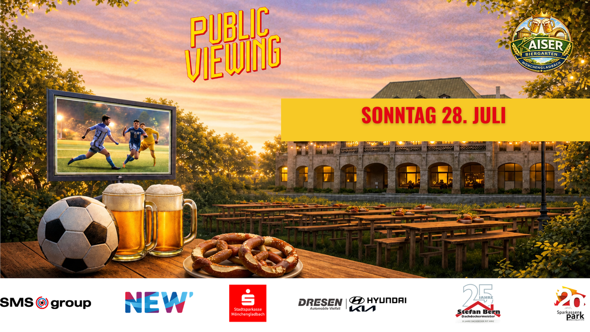 Public Viewing Sechzehntelfinale