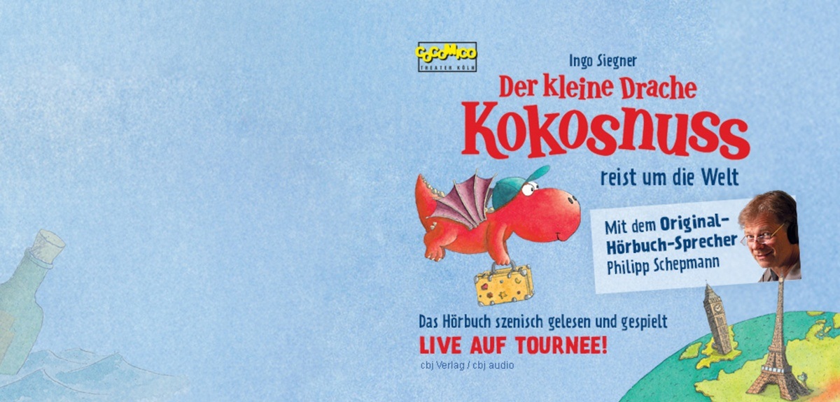 Der kleine Drache Kokosnuss  - reist um die Welt - von Ingo Siegner