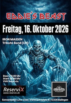 Eddie's Beast - IRON MAIDEN Tribute Band