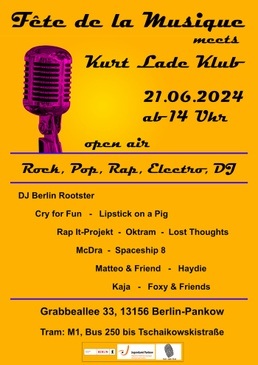 Open Air - Bands, Rap & DJ