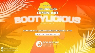 BOOTYLICIOUS – OPEN AIR –
