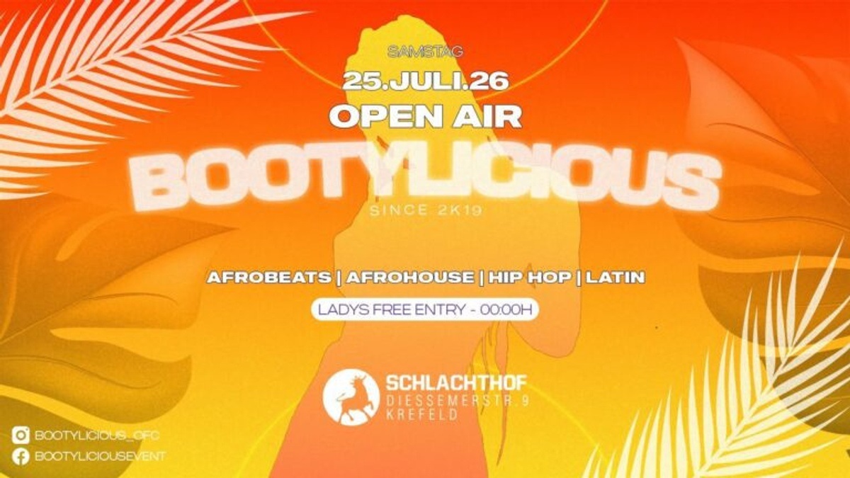 BOOTYLICIOUS – OPEN AIR –