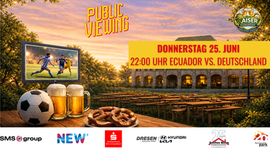 Public Viewing GER vs. ECU