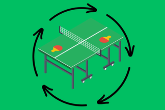 Tischtennis im Haus: Push It To The Limit