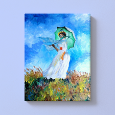 ArtNight Klassik: Monet - Frau mit Sonnenschirm