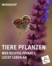 "Tiere pflanzen" - Informationen zur Tier-Pflanzen-Symbiose und wie uns die nützen kann