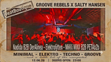 GROOVE REBELS X  SALTY HANSEN