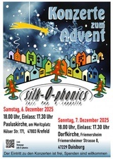 Weihnachtskonzert der silk-O-phonics