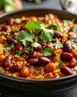 Freitagstisch: veganes Chili