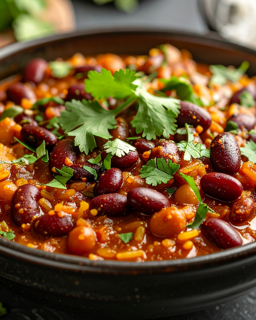 Freitagstisch: veganes Chili