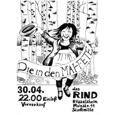 die "in den Mai“-Fete