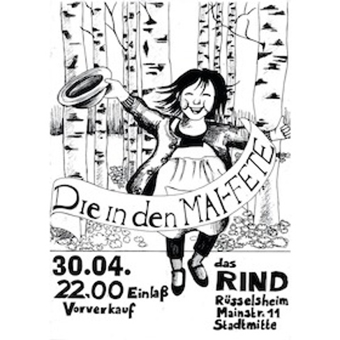 die "in den Mai“-Fete