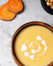 Montagstisch: Süßkartoffel-Erdnuss Suppe