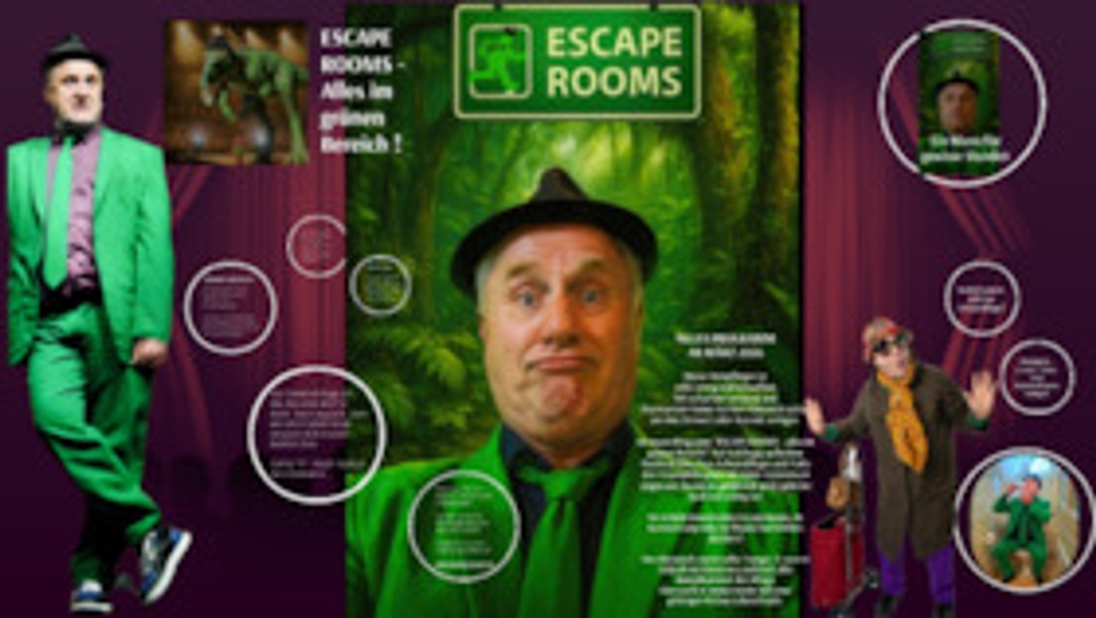 Bernd Kohlhepp: Escape Rooms - Alles im grünen Bereich