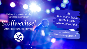 Stoffwechsel. Offene Lesebühne Niederrhein