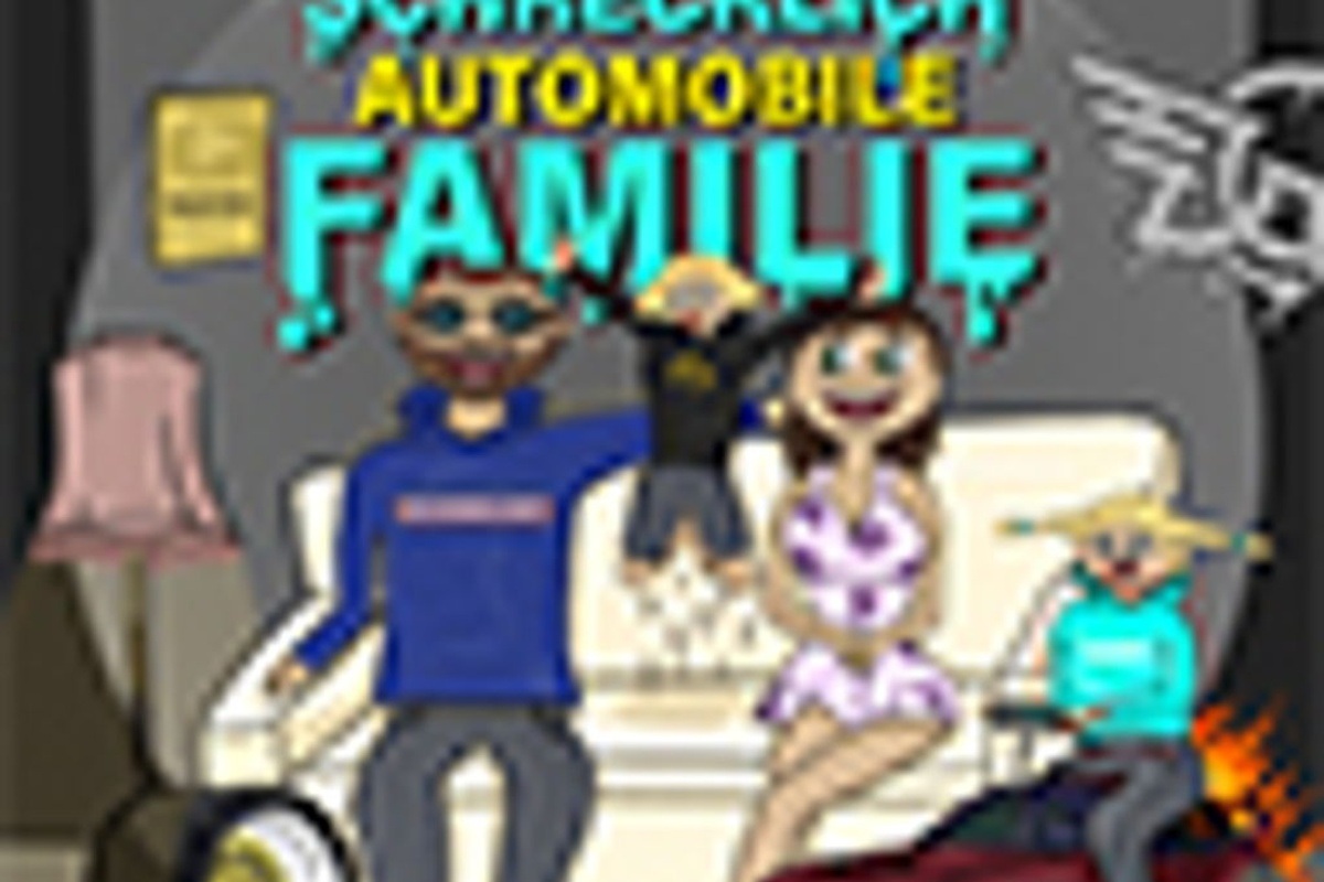Titelbild der Veranstaltung Eine Schrecklich Automobile Familie - Live in Dresden 2026