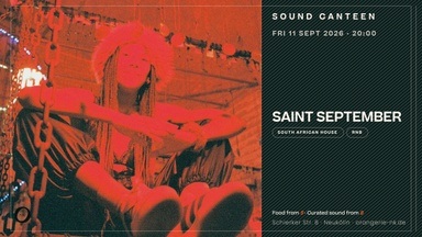 Sound Canteen w/ Saint September