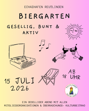 RT bleibt BUNT Biergarten