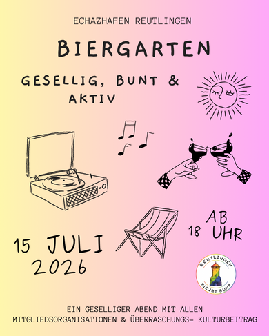 RT bleibt BUNT Biergarten