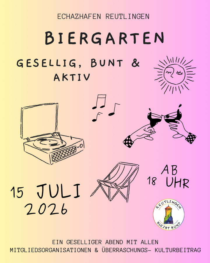 RT bleibt BUNT Biergarten