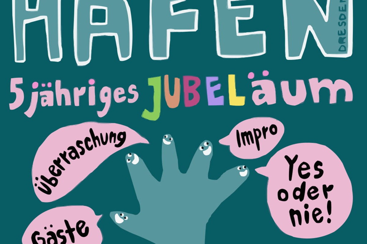 Titelbild der Veranstaltung Kulturhafen JUBELäum - die Improshow-Show