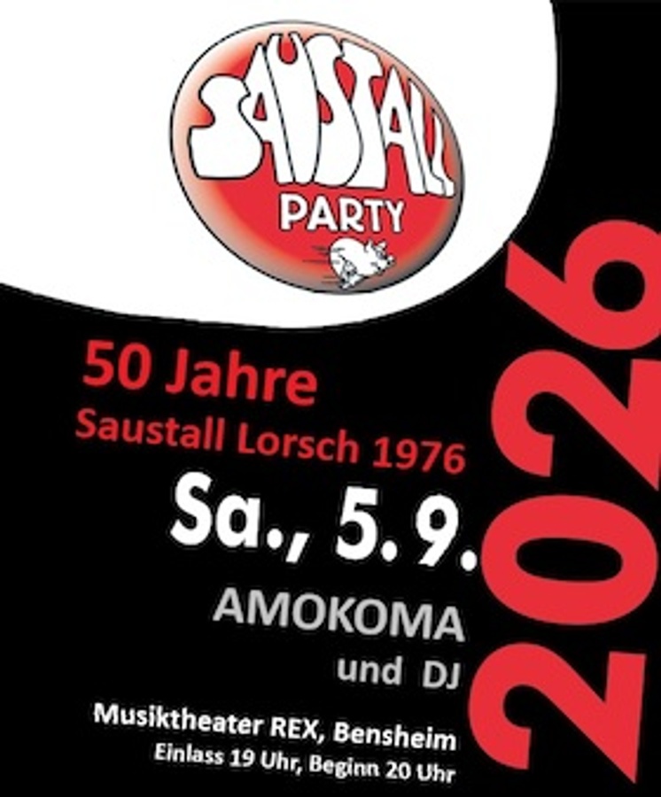 Saustall Party mit Amokoma und DJ