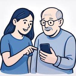 Digital Café der DigiLotsen Krefeld beim DRK-Kreisverband Krefeld e.V.