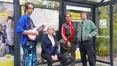 WARTEN AUF´N BUS