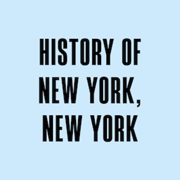History of New York, New York