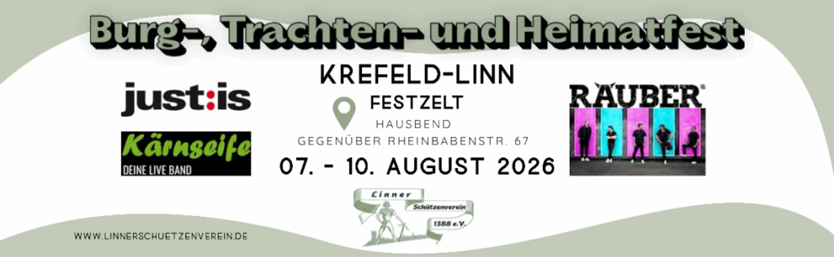 Burg-, Trachten- und Heimatfest Krefeld-Linn 2026