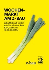 Wochenmarkt am Z-Bau goes Feierabendmarkt