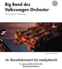 Benefizkonzert mit der Big Band des Volkswagen Orchester