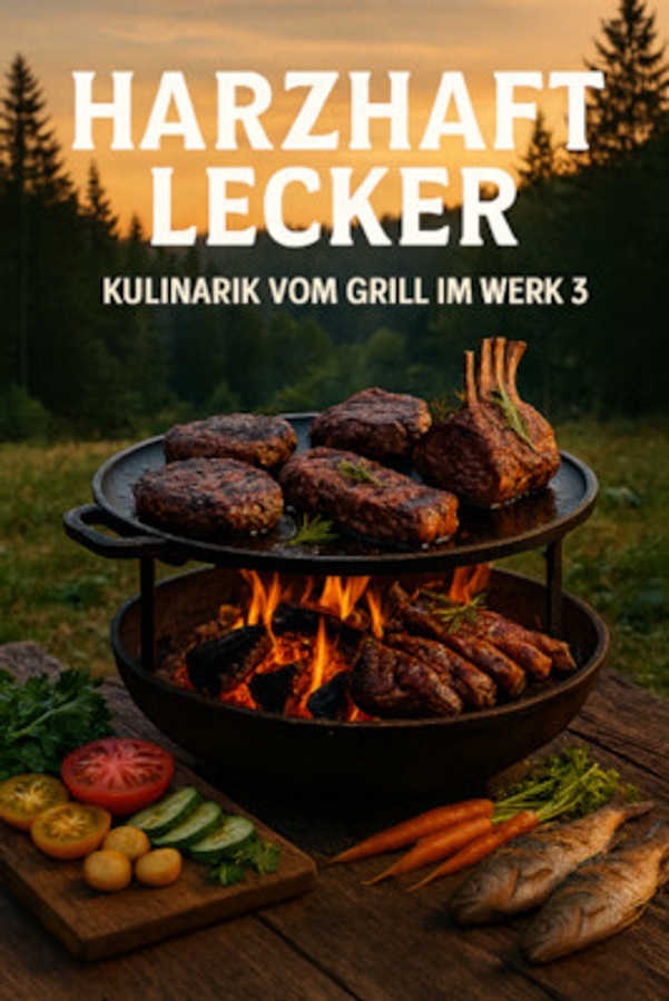 Titelbild der Veranstaltung Harzhaft Lecker – Kulinarik vom Grill im Werk3
