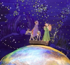 Papiertheater “Es weihnachtet -Pastoralka”