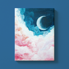 Zuckerwatte–Wolken