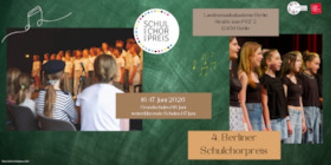 4. Berliner Schulchorpreis