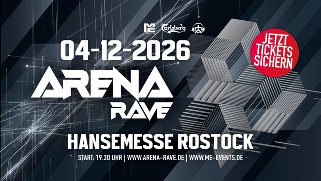 Nächster Arena Rave in Rostock