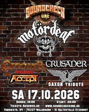 Oppower (Accept Tribute) - Crusader (Saxon Tribute) - Motördeaf (Motörhead Tribute)