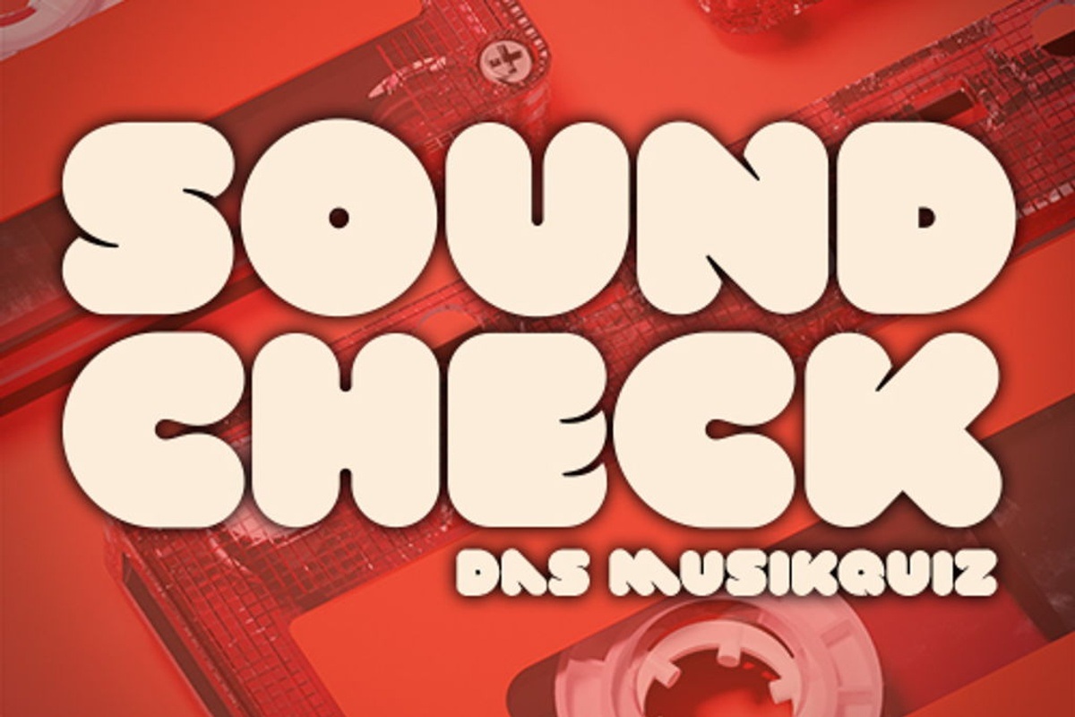 Titelbild der Veranstaltung Soundcheck - Das Musikquiz - 25.08.2026