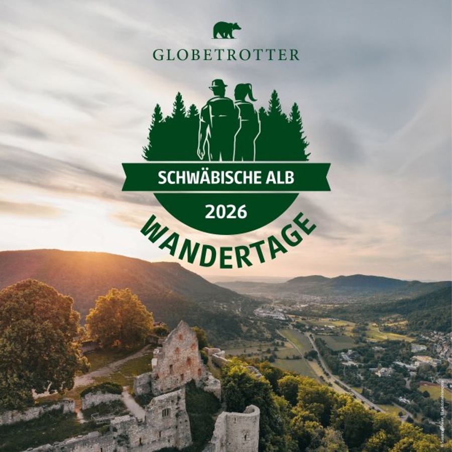 Titelbild der Veranstaltung Globetrotter Wandertage - Schwäbische Alb
