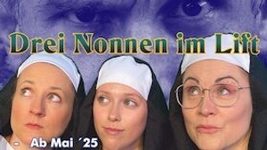Drei Nonnen im Lift